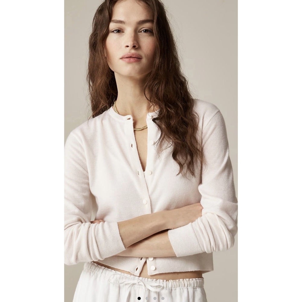 J CREW S Featherweight cashmere cardigan BZ400 $168